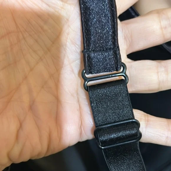 CARNIVAL 512 Black Molded Tuxedo Low Plunge‎ Full Figure Underwire Bra Sz 46DD - Picture 11 of 14